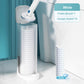 Brosse de toilette jetable avec packs de recharge