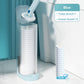 Brosse de toilette jetable avec packs de recharge