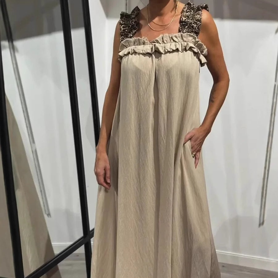 💕Women's Casual Sleeveless Maxi Dress with Pockets