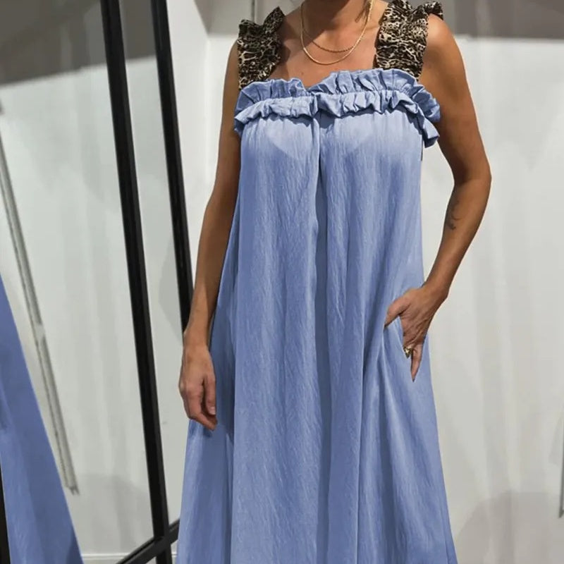 💕Women's Casual Sleeveless Maxi Dress with Pockets