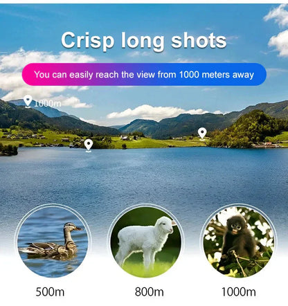 Tele -lenskit met clipbeugel voor smartphones