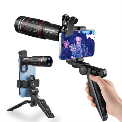 Tele -lenskit met clipbeugel voor smartphones