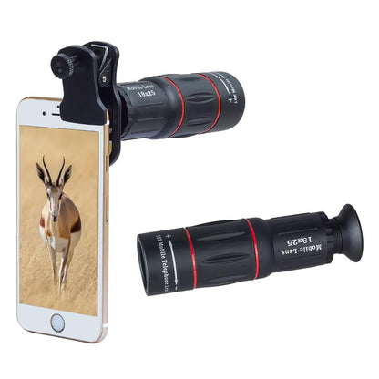 Tele -lenskit met clipbeugel voor smartphones