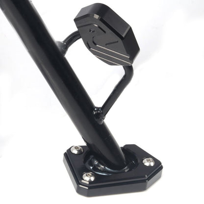 Motorcycle foot side stand pad plate kick stand