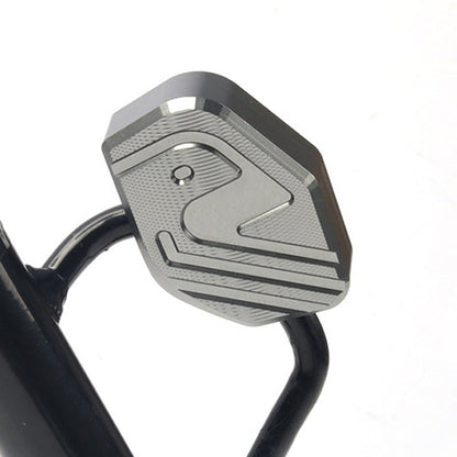 Motorcycle foot side stand pad plate kick stand