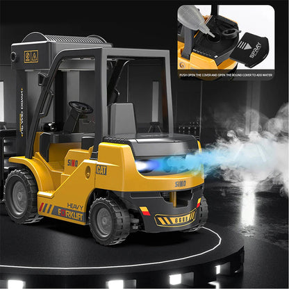 ✨🎅Weihnachtsangebote – Nur für kurze Zeit!⏰🚜1:64 Scale Mini Remote-Controlled Construction Vehicle