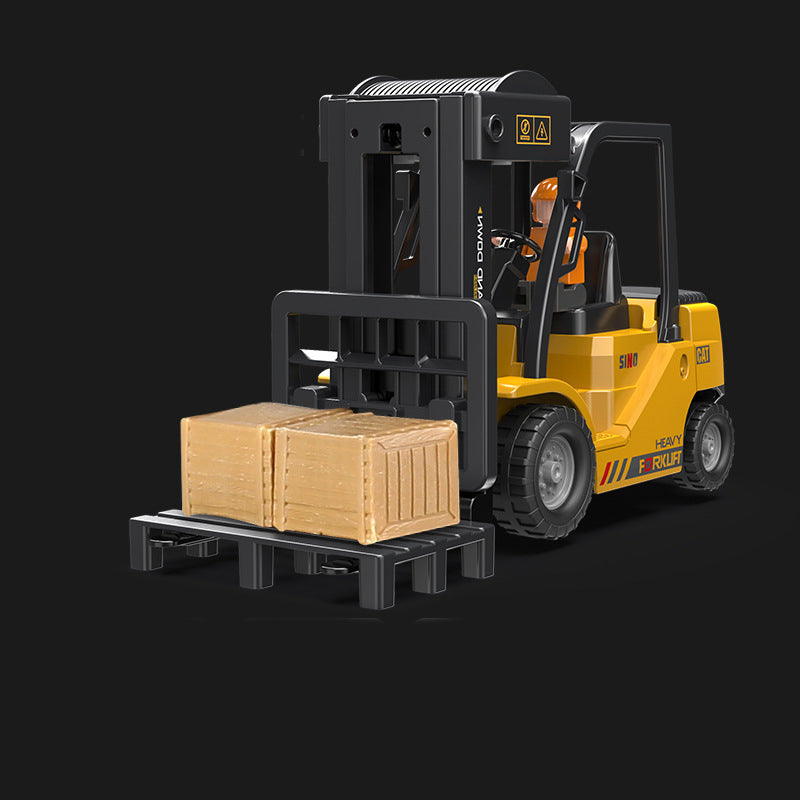 ✨🎅Weihnachtsangebote – Nur für kurze Zeit!⏰🚜1:64 Scale Mini Remote-Controlled Construction Vehicle