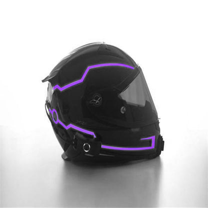 Luce a LED del casco motociclistico