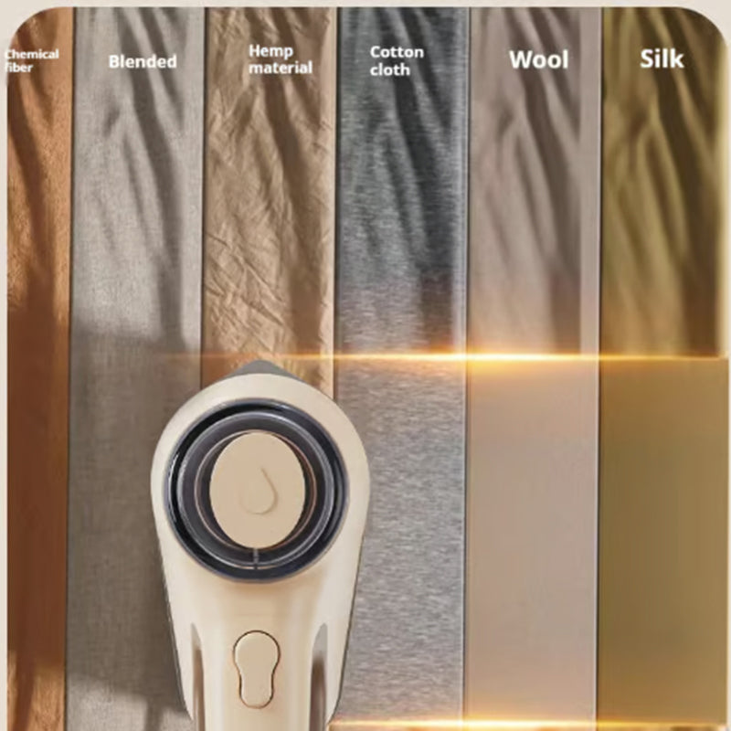Portable hand vacuum steamer for clothing