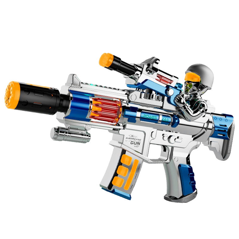 🔥Electric submachine for children 🔫Toys with smoke and vibration effects