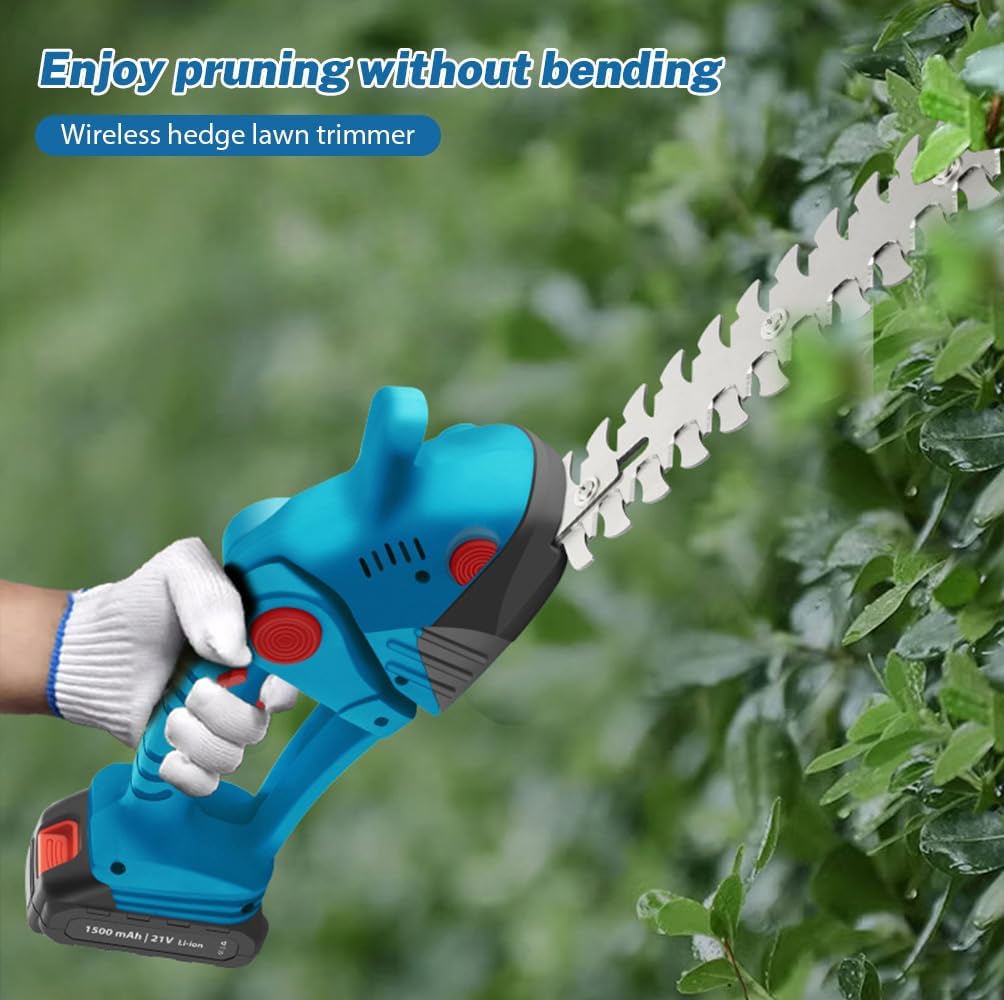 ✂️ 50% RABATT! 🔋 Lithium-Akku-Heckenschere für präzise Handschnitte – Kabellos, leicht & leise – perfekt für Buchsbaum, Sträucher oder Formschnitt im Garten – geringe Vibration, lange Laufzeit 🌿