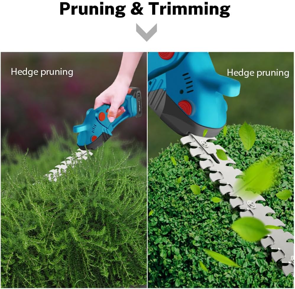 ✂️ 50% RABATT! 🔋 Lithium-Akku-Heckenschere für präzise Handschnitte – Kabellos, leicht & leise – perfekt für Buchsbaum, Sträucher oder Formschnitt im Garten – geringe Vibration, lange Laufzeit 🌿