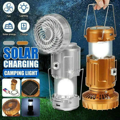 Tragbares 6-in-1-Solar-LED-Notlicht