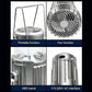 Tragbares 6-in-1-Solar-LED-Notlicht