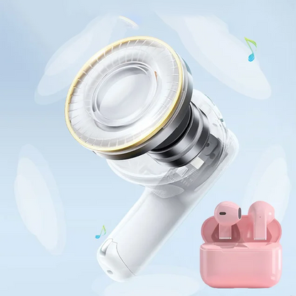 Wireless Bluetooth 5.4 headphones with charger