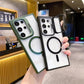 Magnetic Phone Case with Kickstand for Samsung