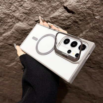 Magnetisk telefonfodral med Kickstand för Samsung