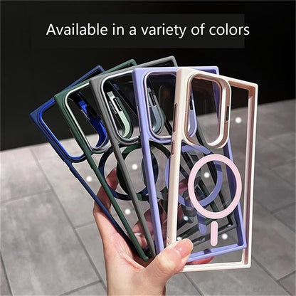Magnetisk telefonveske med kickstand for Samsung