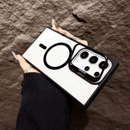 Magnetisk telefonfodral med Kickstand för Samsung