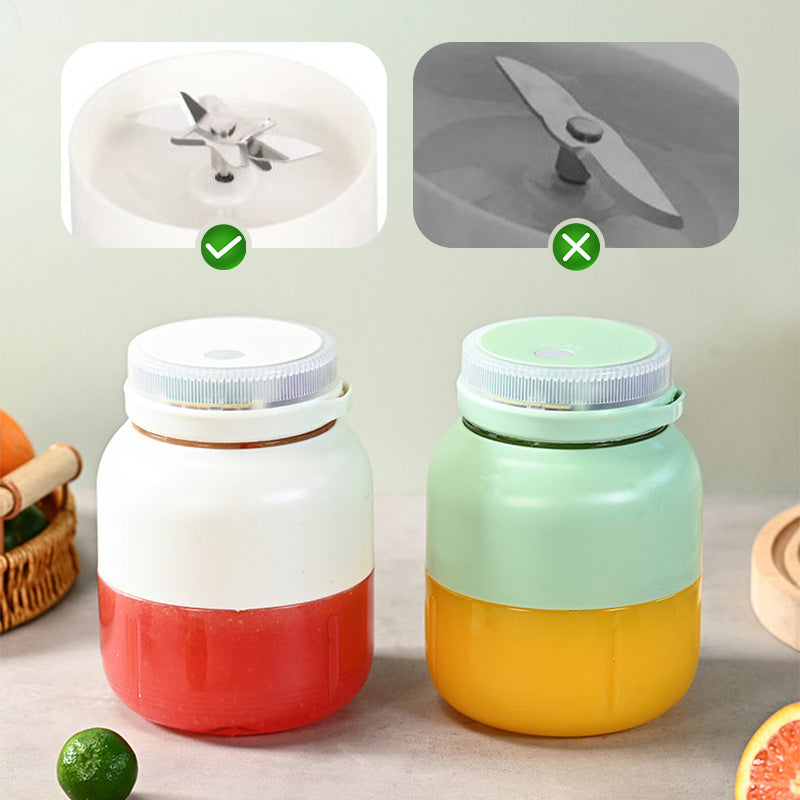 🔥Solange der Vorrat reicht 40 % Rabatt!🎉Kabelloser Saftbecher Tragbarer Personal Blender