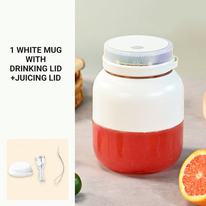 🔥Solange der Vorrat reicht 40 % Rabatt!🎉Kabelloser Saftbecher Tragbarer Personal Blender