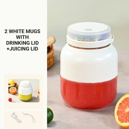 🔥Solange der Vorrat reicht 40 % Rabatt!🎉Kabelloser Saftbecher Tragbarer Personal Blender