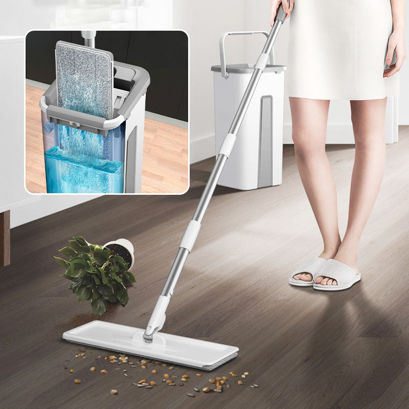 Household Labor Saving Large Panel Mop Set - Wet & dry