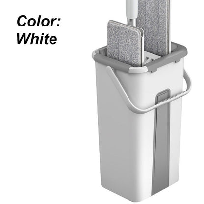 Household Labor Saving Large Panel Mop Set - Wet & dry