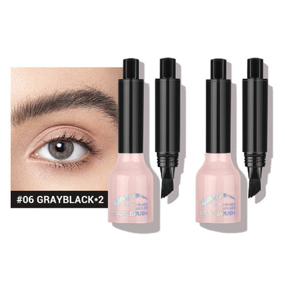 Lápiz de cejas líquido de pincel y inmersión