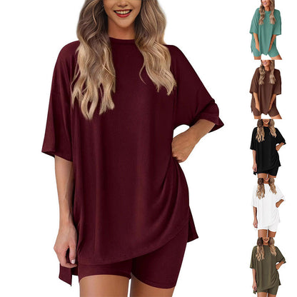 💞LETZTER TAG – 60 % RABATT🌸 Lässiges, locker geschnittenes zweiteiliges Sommer-Set für Damen💃