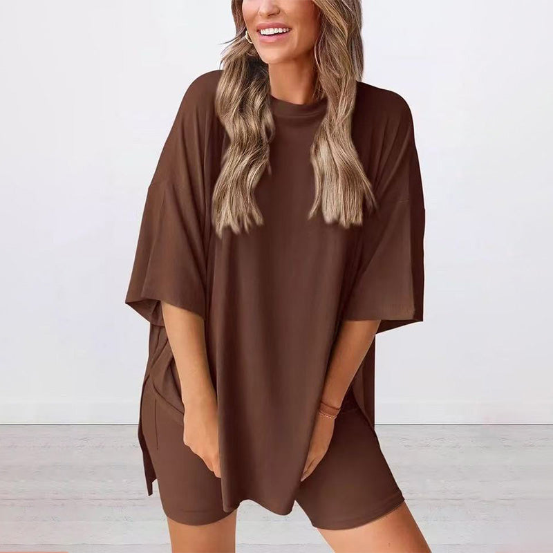 💞LETZTER TAG – 60 % RABATT🌸 Lässiges, locker geschnittenes zweiteiliges Sommer-Set für Damen💃