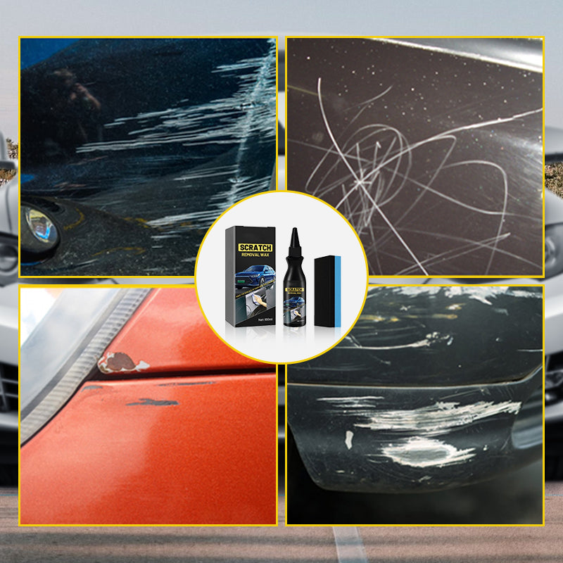 🚗Effektiver Autokratzer-Entferner mit Schwamm