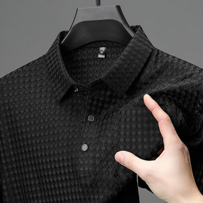 🔥Heiße 50% Rabatt🔥 👕Männer Texturiertes Kurzarmhemd