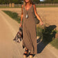 ✨New for early summer✨Women's V-neck maxi cami dress