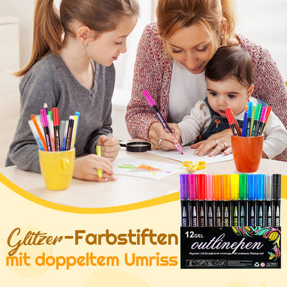 🔥Solange der Vorrat reicht 40 % Rabatt!🎉Farbige Lightstick Graffiti Textmarker-Stifte