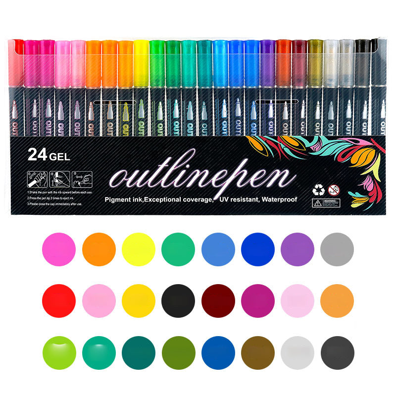 🔥Solange der Vorrat reicht 40 % Rabatt!🎉Farbige Lightstick Graffiti Textmarker-Stifte