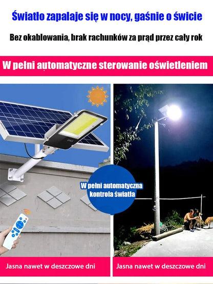 💥SISTE DAGS SALG 50 % RABATT💥Supersterkt vanntett solcelledrevet gatelys