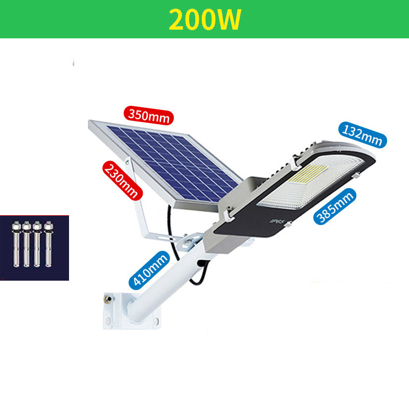 💥SISTE DAGS SALG 50 % RABATT💥Supersterkt vanntett solcelledrevet gatelys