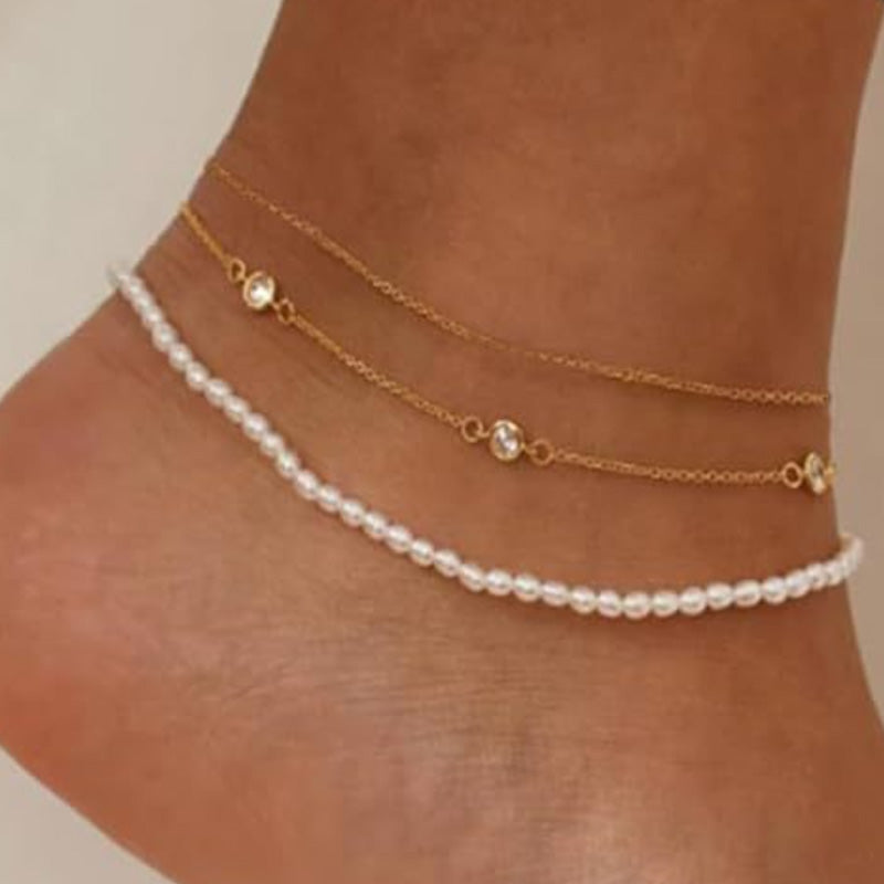 💜ULTIMO GIORNO - COMPRA 1 E RICEVI 1 GRATIS💜Delicata cavigliera impermeabile a strati