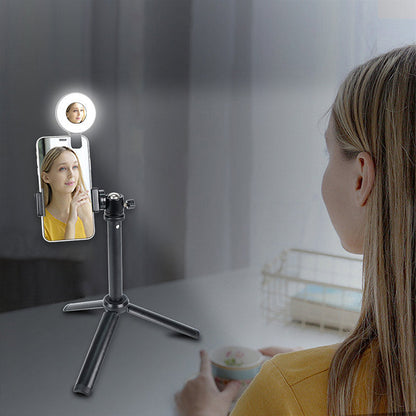 Telefono ad anello magnetico Luce di riempimento con clip