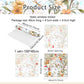 Static window sticker with pattern