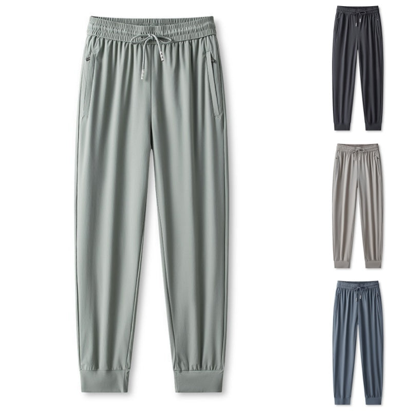 💎 50% RABATT! 💎 Schnelltrocknende Freizeithose mit Eis-Gefühl – Sportlich, Kühlend & Verstellbarer Bund (5 Farben, M–4XL) 🌊👖