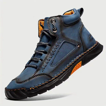 ⏳Remise de 50 % à durée limitée💥Bottes élégantes pour hommes cousues à la main avec semelle plate