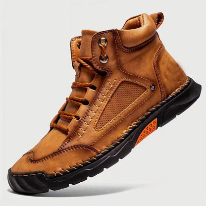 ⏳Remise de 50 % à durée limitée💥Bottes élégantes pour hommes cousues à la main avec semelle plate