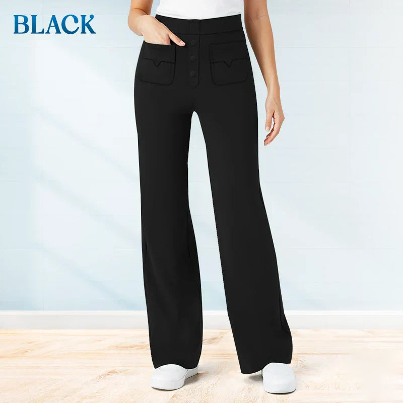 💖 LETZTER TAG VERKAUF 49% OFF💖 2025 Upgraded Damen dehnbare bequeme Freizeithosen