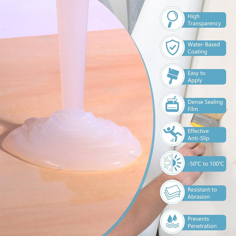 ⏳ Offerta speciale a tempo limitato 🌧rivestimento impermeabile trasparente amentinisibile, per interni ed esterni💧