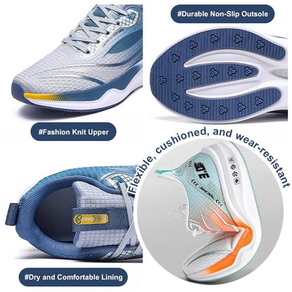 🍃Atmungsaktive, weiche Sohle, stoßdämpfende Sport-Freizeitschuhe👟