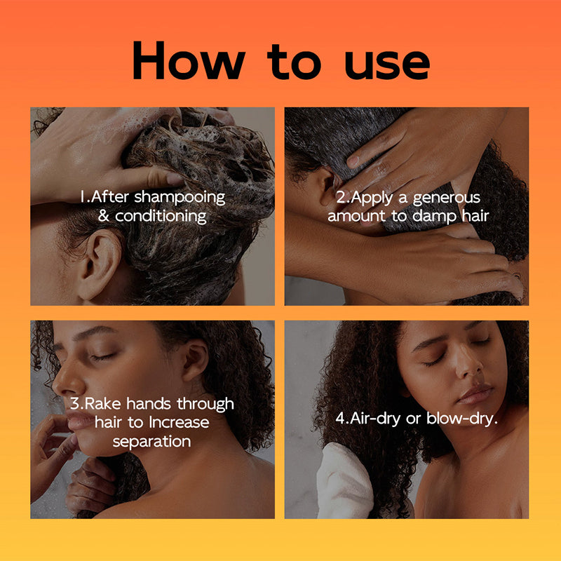 Condizionatore di via idratante per il volume dei capelli