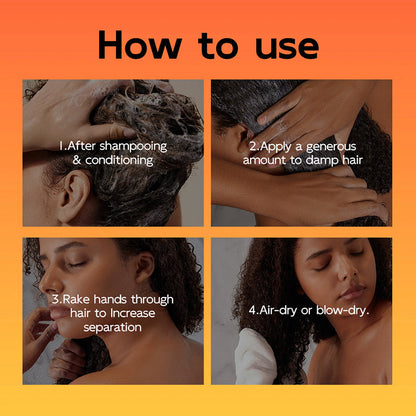 Condizionatore di via idratante per il volume dei capelli