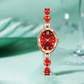 Elegante wasserdichte Quarzuhr für Frauen